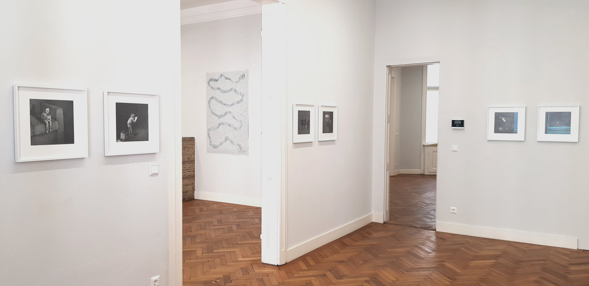 Ausstellungsansicht, Galerie Sturm & Schober, 2021