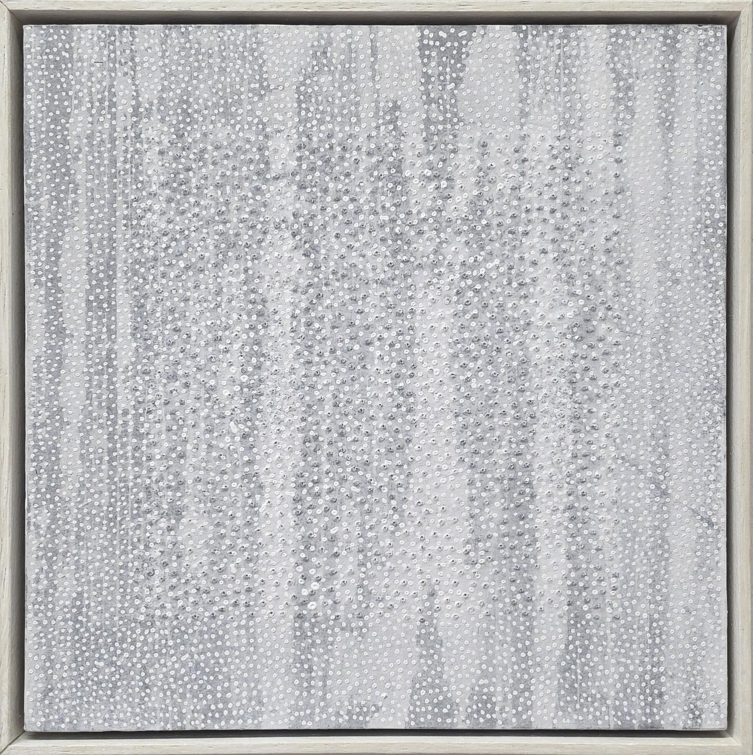 JB21, 2021, mixed media on aluminium, 20 x 20 cm