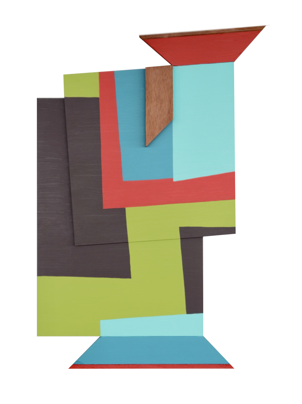 Pegado
Acrylic on wood 60 x 37 x 3.5 cm 2020