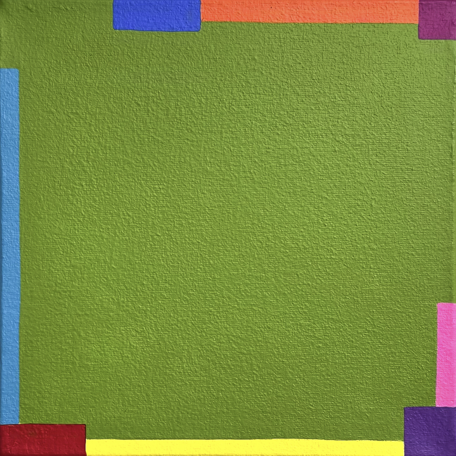 Hierbabuena, 2019
Acrylic on canvas
20 x 20 x 3 cm