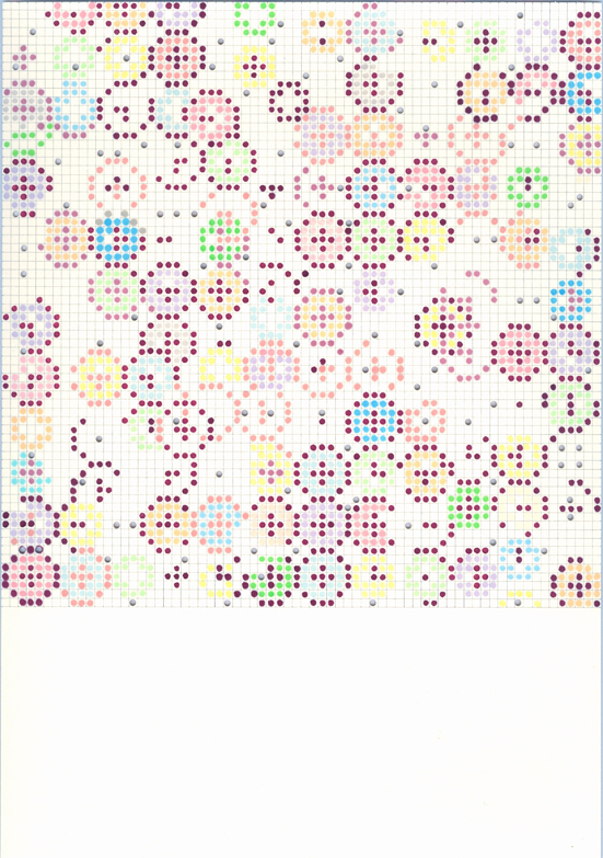 Károly Keserü, Untitled, 2014, Ink on Paper and Holes, 30 x 21 cm