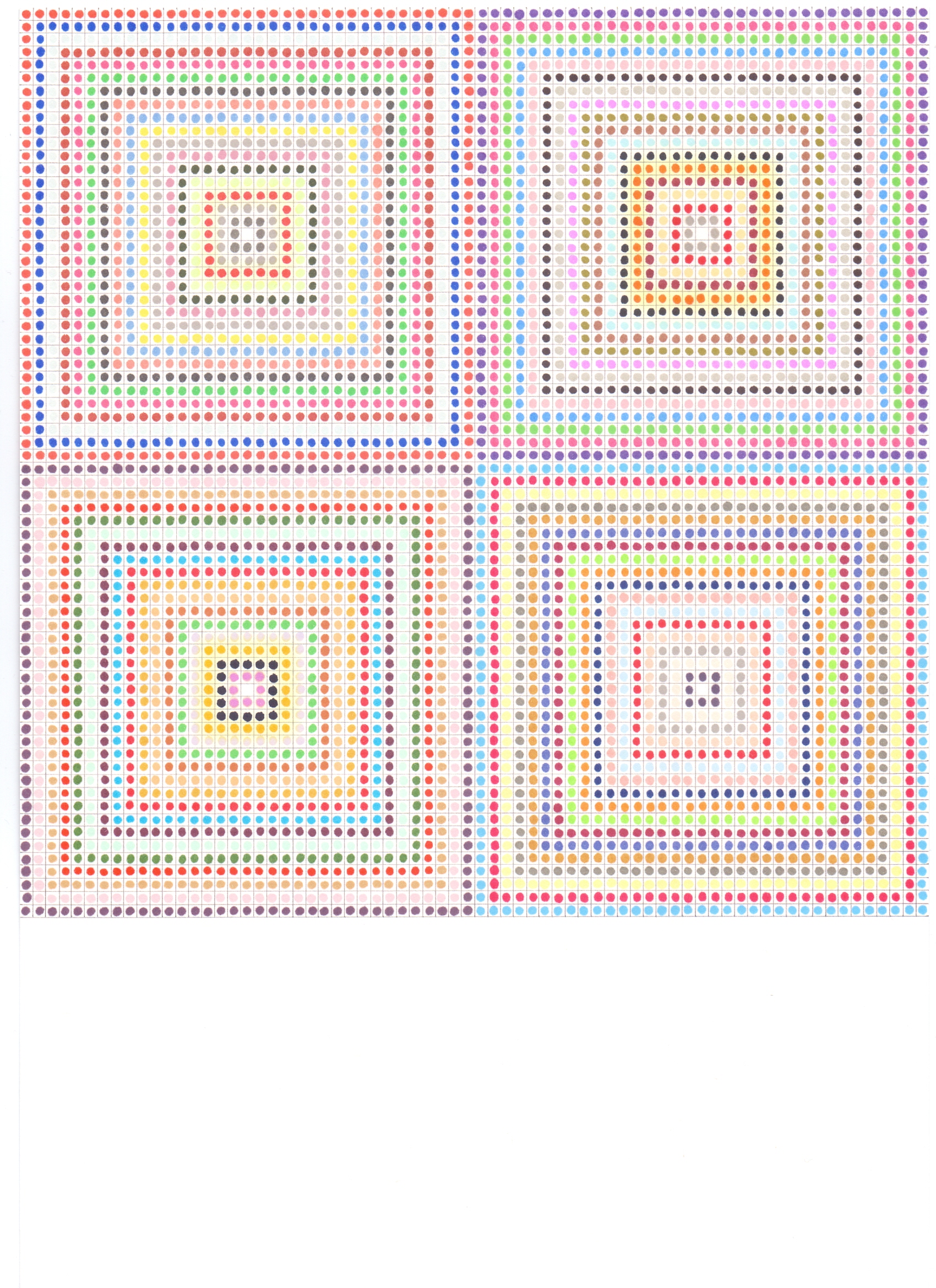 Károly Keserü, Untitled (1505051) - XXth. Century Series: Victor Vasarely, 2015, Tinte und Graphit auf Papier, 30 x 21 cm
